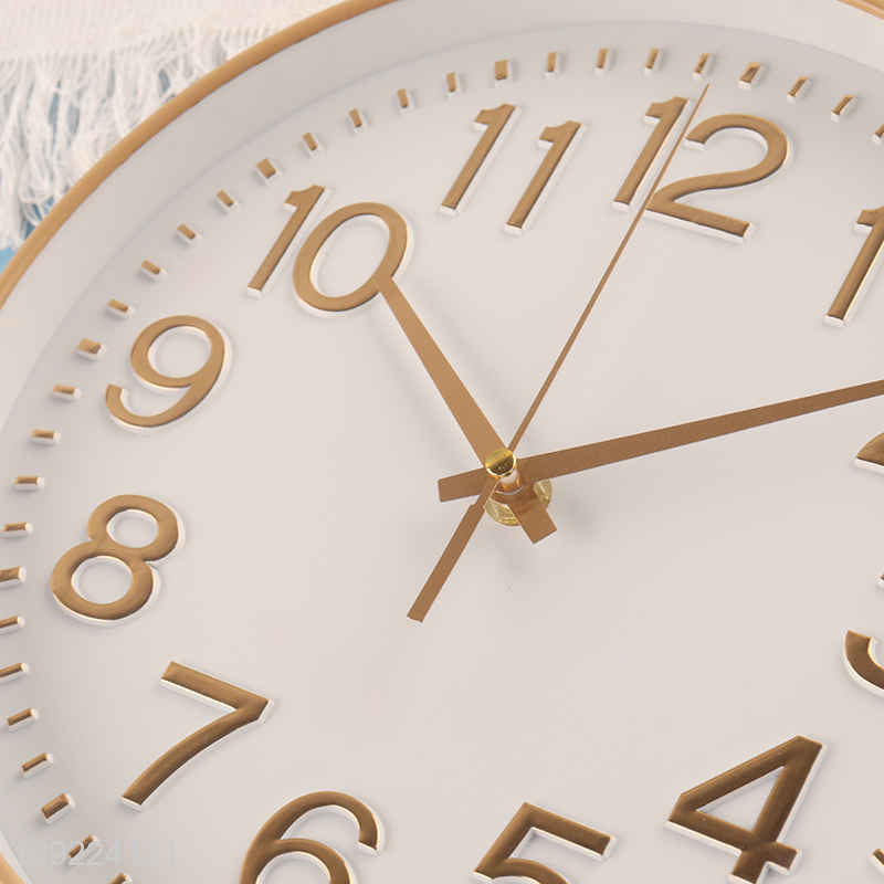 Popular products round wall hanging decoration wall clock digital clock