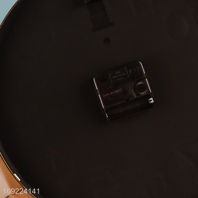 Good selling round home decor wall clock digital clock for wall decor