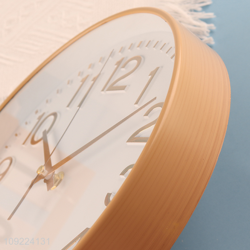 Popular products round wall hanging decoration wall clock digital clock