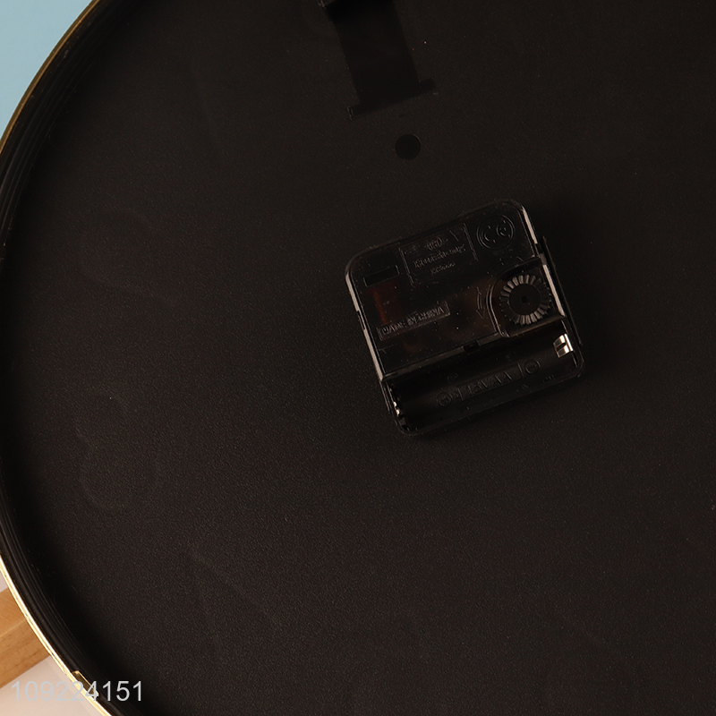 China factory round modern style wall clock digital clock for home decor