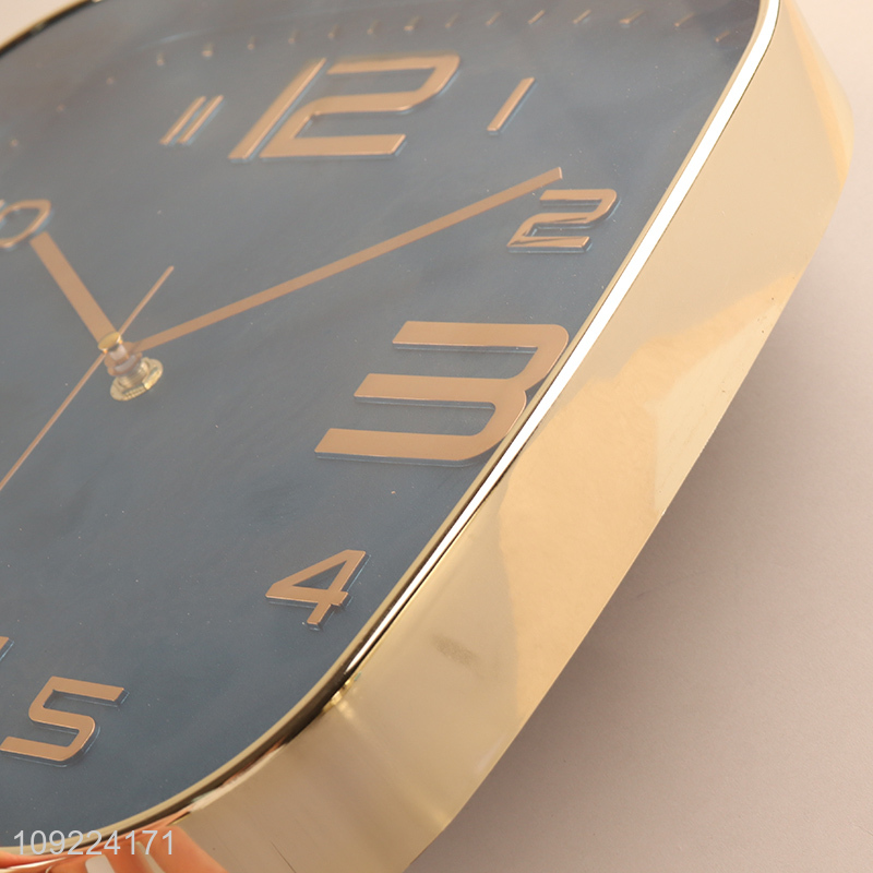 Yiwu market wall decor square wall clock digital clock for sale