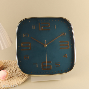 Yiwu market wall decor square wall clock digital clock for sale