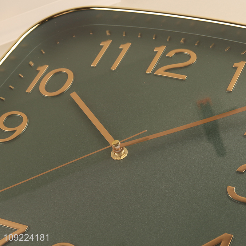 Hot selling modern style home decor wall clock digital clock wholesale