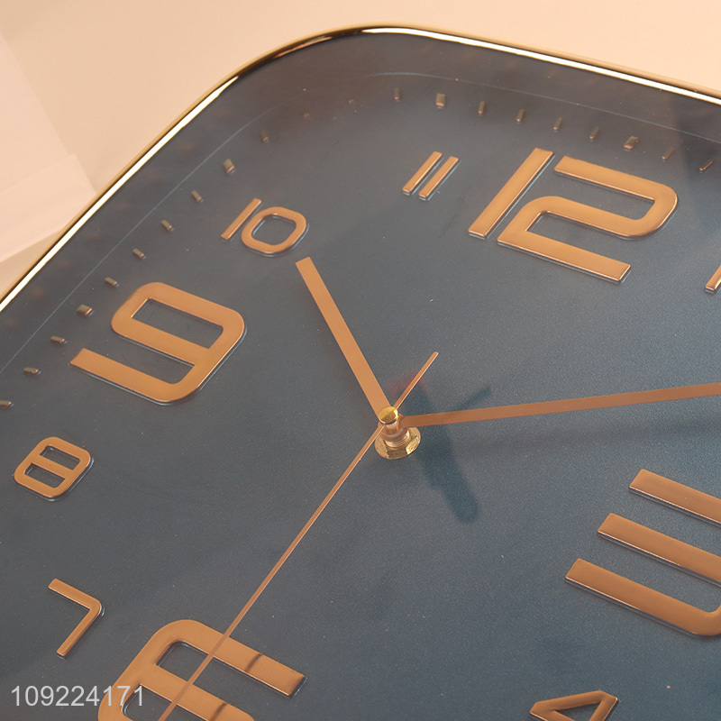 Yiwu market wall decor square wall clock digital clock for sale