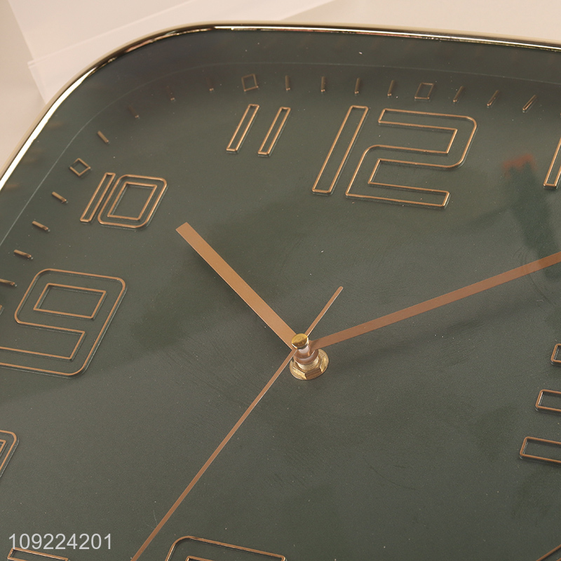 Good price square home decor wall clock digital clock for sale