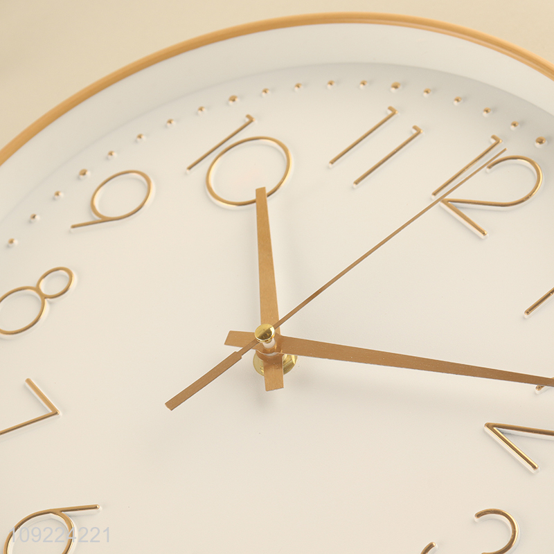 China supplier round home decor wall hanging wall clock digital clock