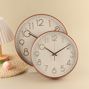 China supplier round home decor wall hanging wall clock digital clock
