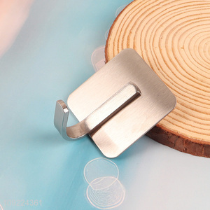 New Arrival Adhesive Hooks Stainless Steel Wall Hooks for Bathroom