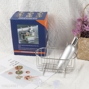 High Quality Stainless Steel Kitchen Sink Caddy Organizer Sponge Holder