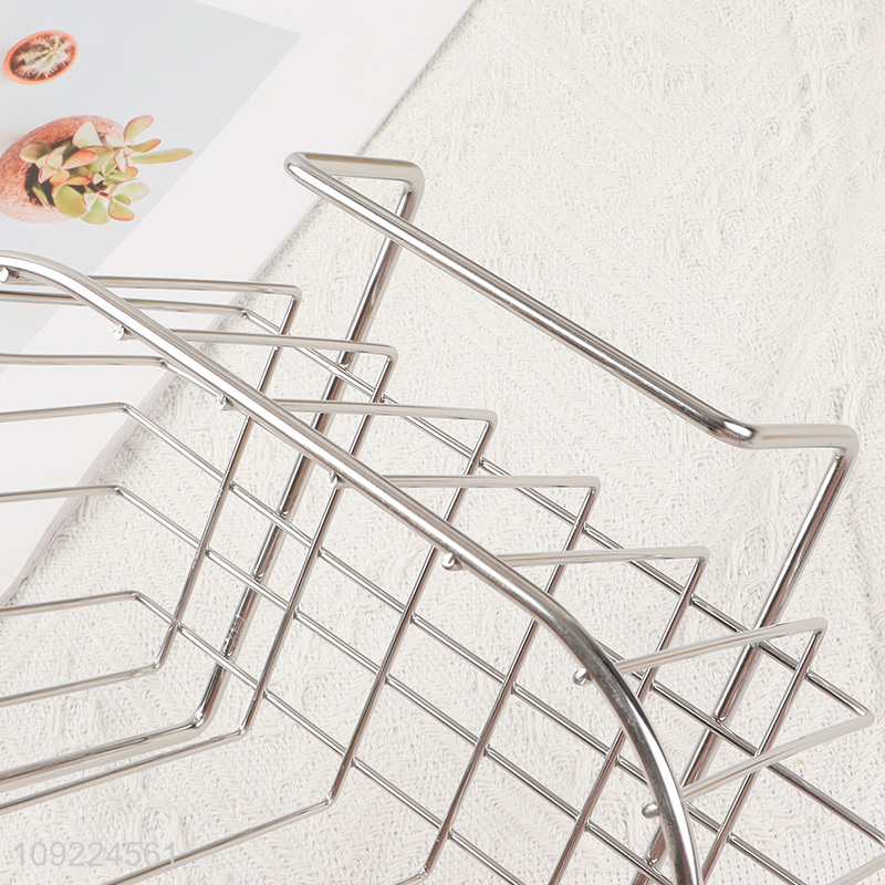 High Quality Stainless Steel Kitchen Sink Caddy Organizer Sponge Holder