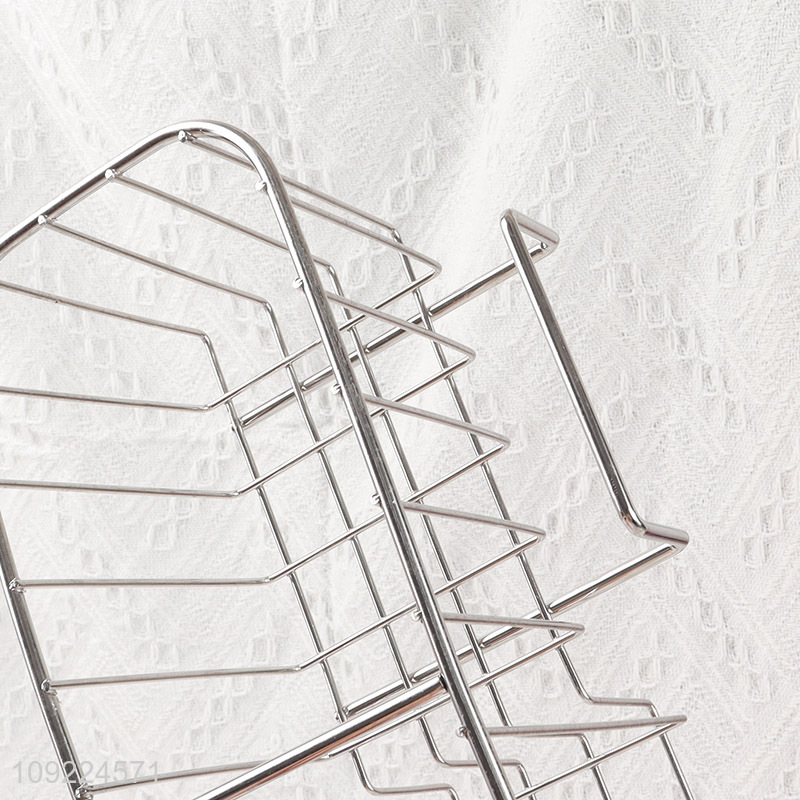 China Imports Stainless Steel Sink Caddy Sponge Holder for Kitchen