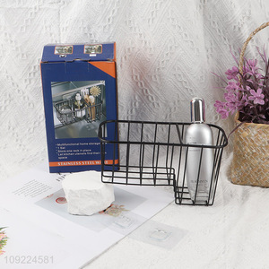 Wholesale Stainless Steel Kitchen Sink Caddy for Sponge Brush Scrubber