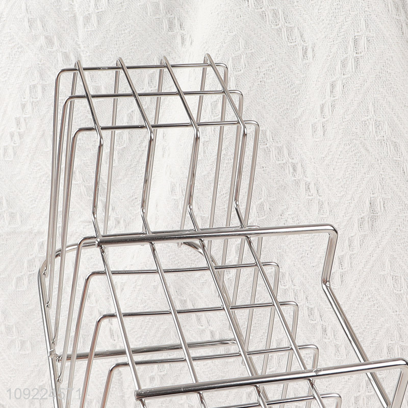 China Imports Stainless Steel Sink Caddy Sponge Holder for Kitchen