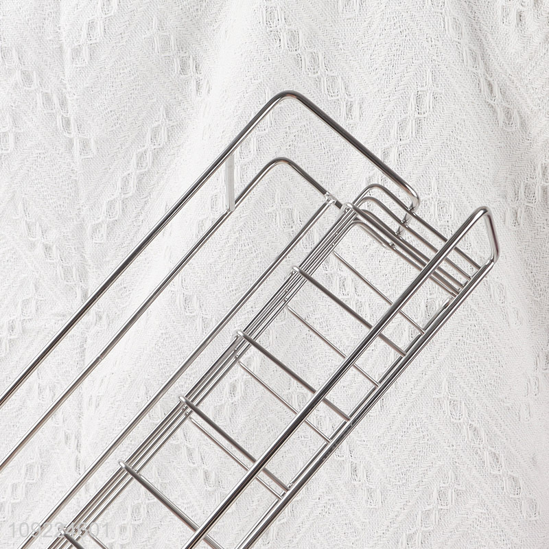 New Arrival Stainless Steel Kitchen Sink Caddy Dish Sponge Holder