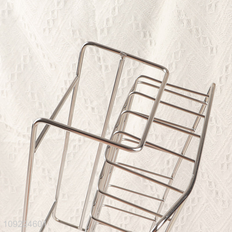 New Arrival Stainless Steel Kitchen Sink Caddy Dish Sponge Holder