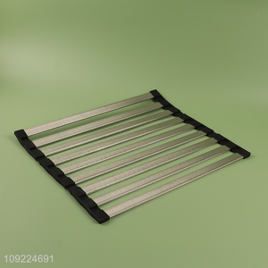 New Arrival Over The Sink Dish Drying Rack Roll Up Dish Drying Rack