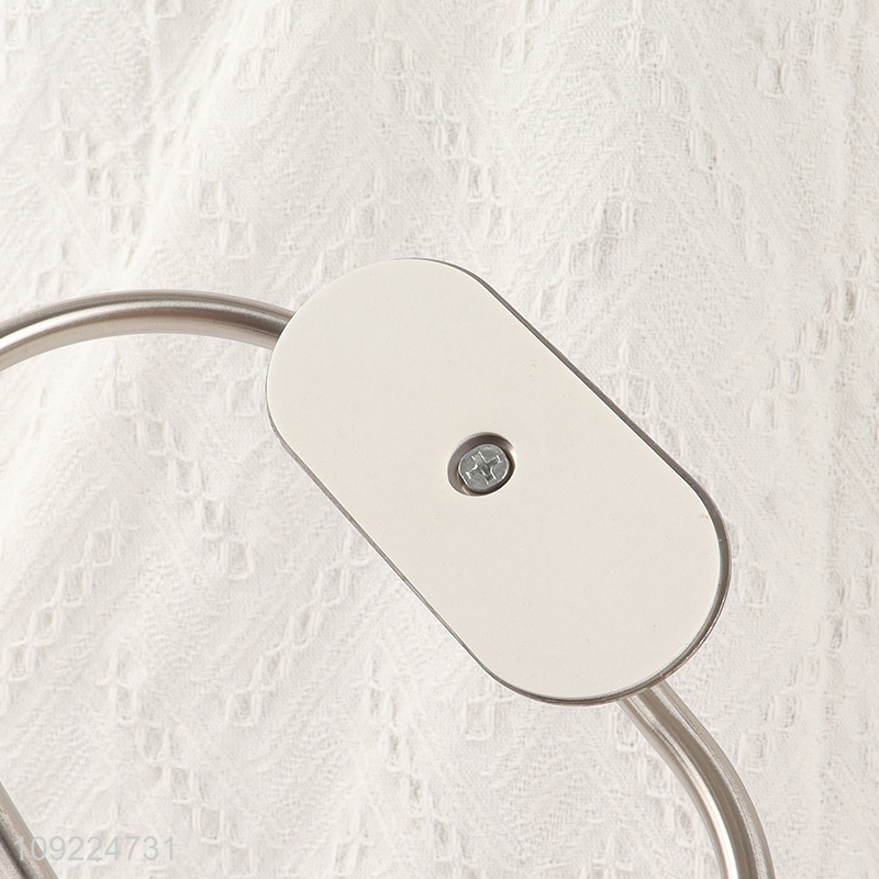 Factory Supply Towel Ring Stainless Steel Wall Mounted Towel Holder