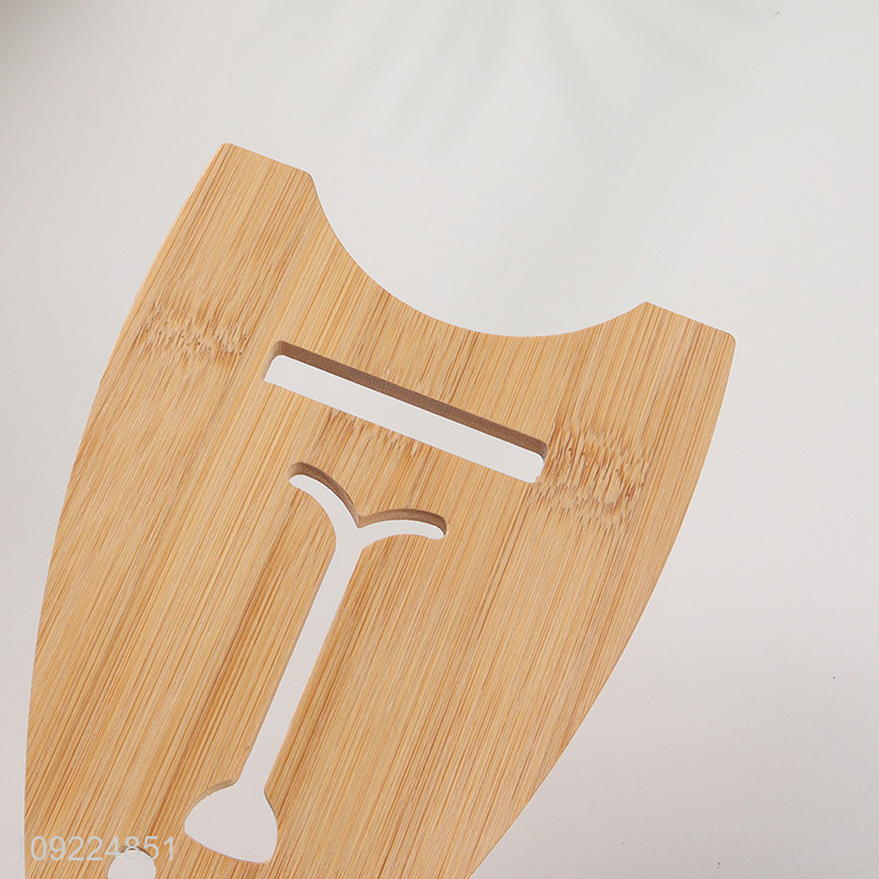 New Arrival Cute Rabbit Shaped Bamboo Mobile Phone Holder Tablet Stand