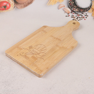 Hot Selling Bamboo Cutting Board Bamboo Charcuterie Board with Handle