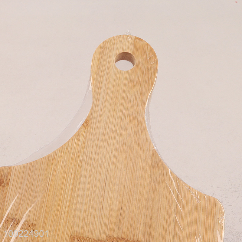 Hot Selling Bamboo Cutting Board Bamboo Charcuterie Board with Handle