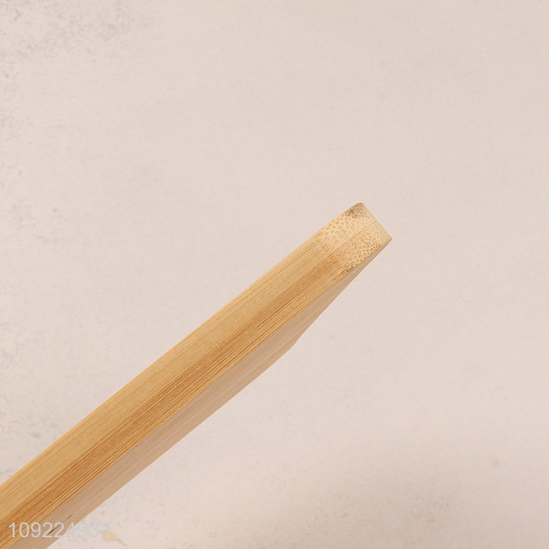 Factory Price Rectangular Bamboo Butter Dish Serving Tray with Lid