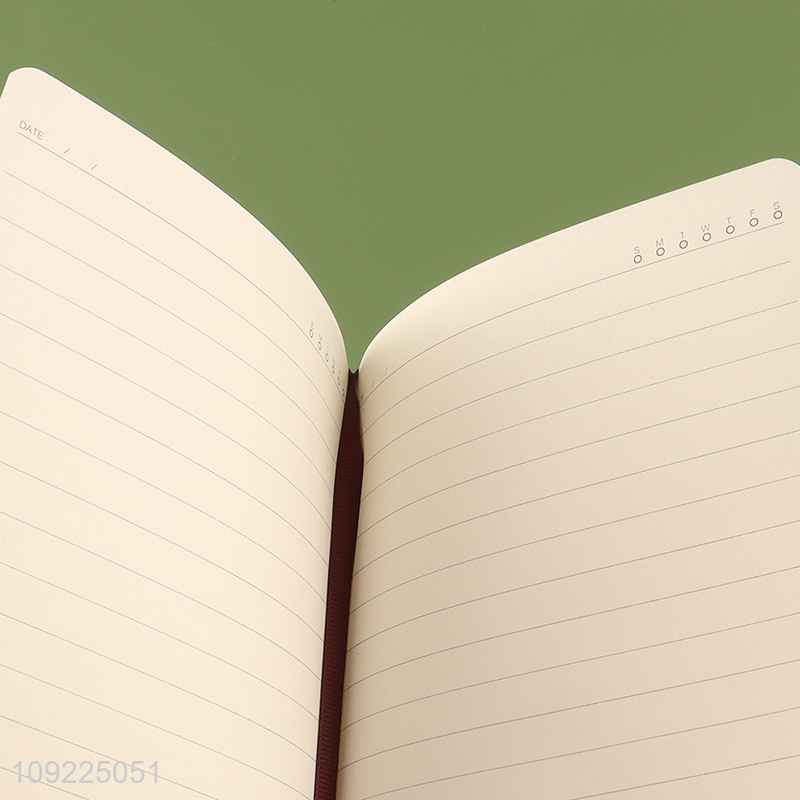 Factory Supply A5 Notebook Custom Logo Lined Notebook for Business Office