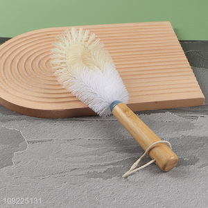 High Quality Bamboo Handle Bottle Brush for Cleaning Water Bottles Mugs