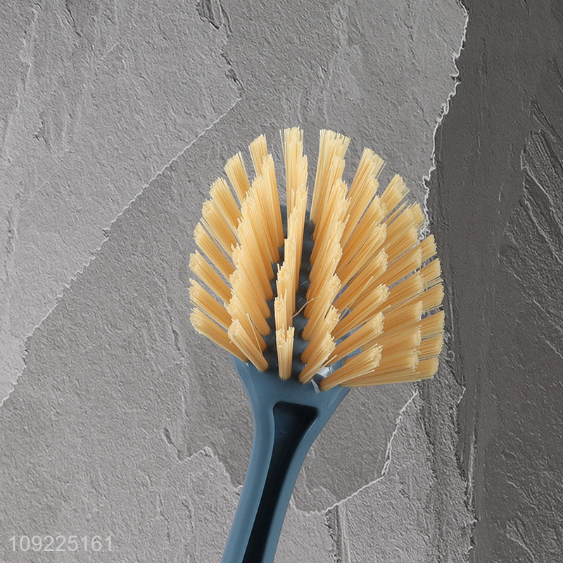 China Imports Pot Dish Scrub Brush Bamboo Handle Pot Dish Scrubber