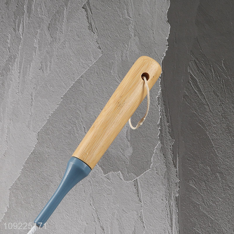 Wholesale Bamboo Handle Bottle Brush for Cleaning Water Bottles Glass Vases