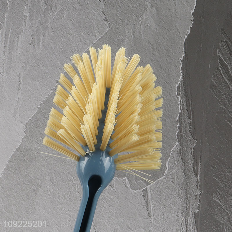 New Arrival Pot Scrub Brush Dish Cleaning Brush with Wooden Handle