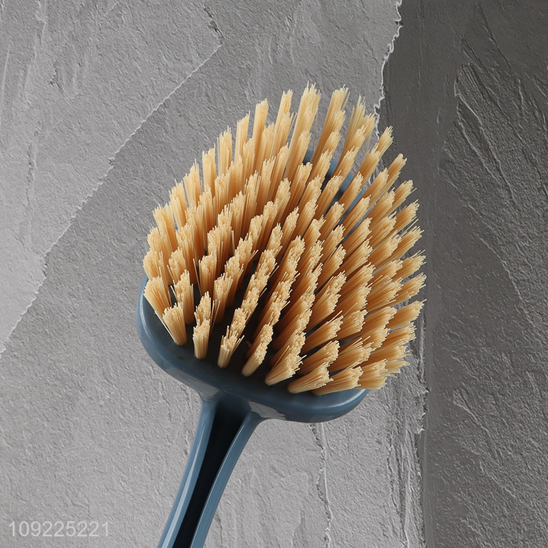 High Quality Pot Dish Brush Kitchen Scrub Brush with Wooden Handle