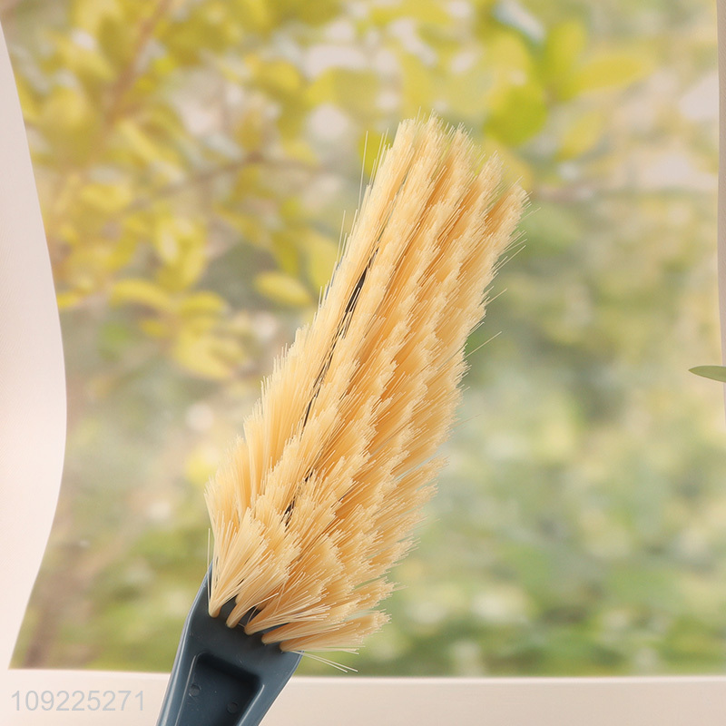 Wholesale Hand Broom Brush Bed Sofa Car Brush with Wooden Handle