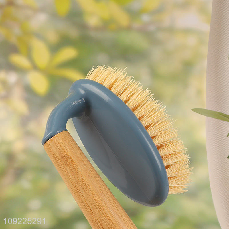 High Quality Multi-Function Laundry Shoe Scrub Brush with Wooden Handle