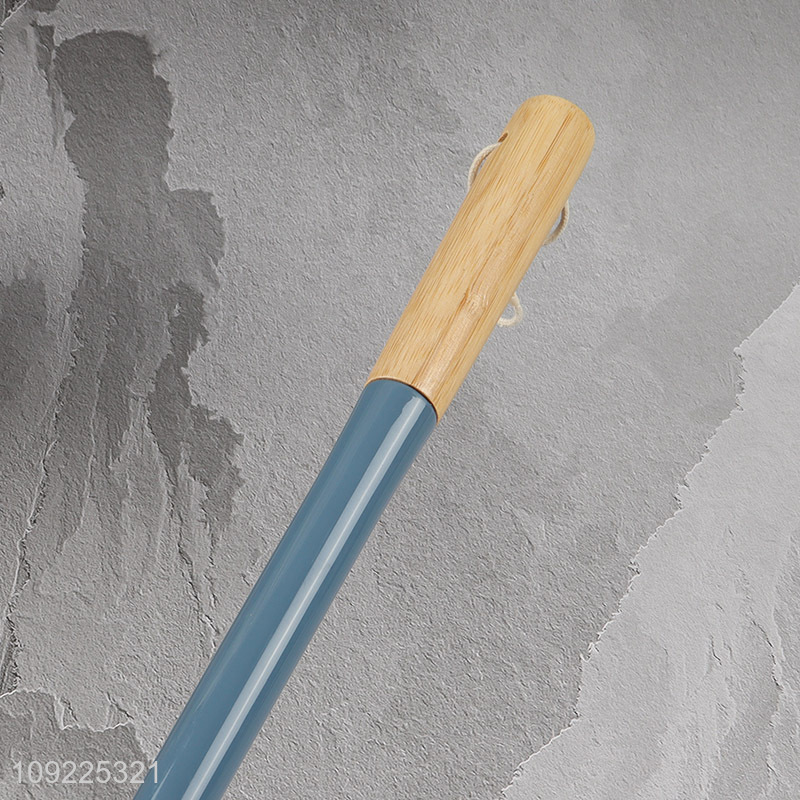 Wholesale Bathroom Accessories Double Sided Toilet Brush with Wooden Handle