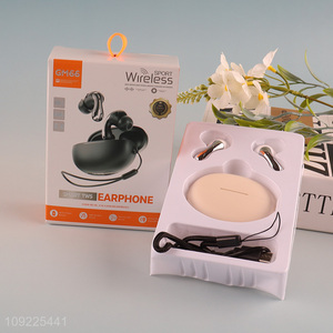 China factory portable sports wireless type-c bluetooth headset earphones