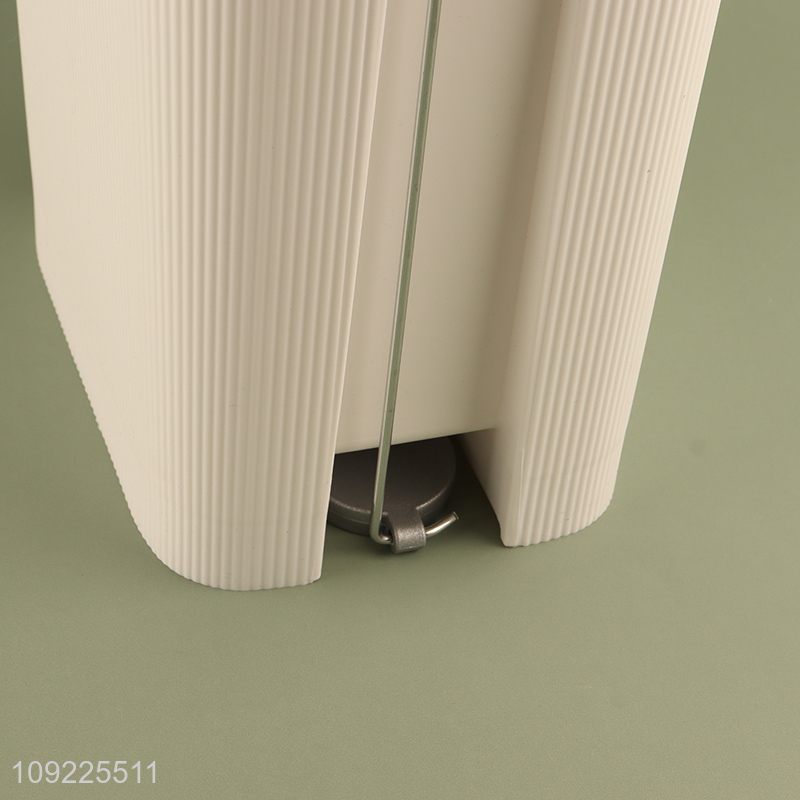 Top selling large capacity 15L indoor pedal waste bin trash can wholesale