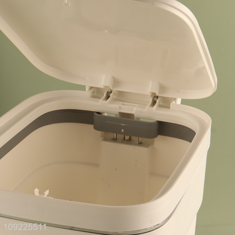 Top selling large capacity 15L indoor pedal waste bin trash can wholesale