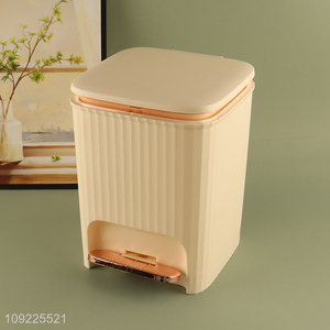 Popular products household indoor pedal waste bin trash can for sale