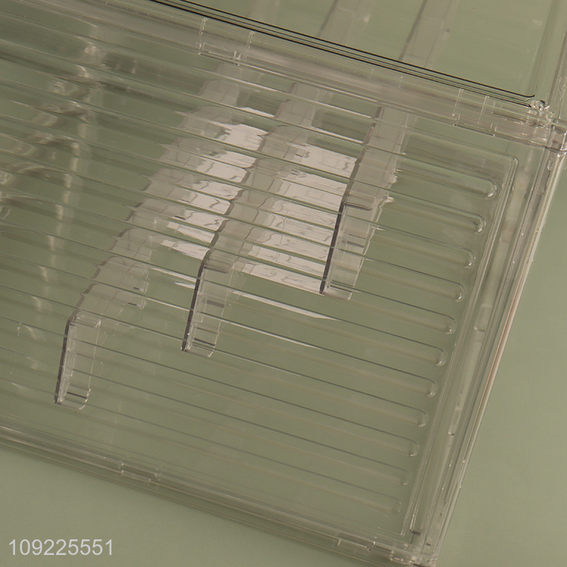 Top quality clear plastic desktop decor blind box storage box for sale