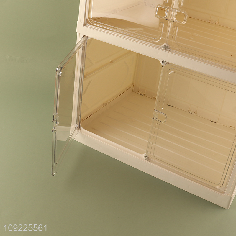 Good selling multi-layer folding space saving household shoes rack shoe cabinet