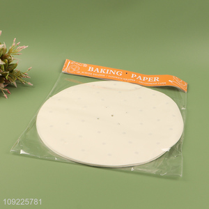 Good Quality 100PCS Round Non-Stick Bamboo Steamer Liners for Cooking & Baking