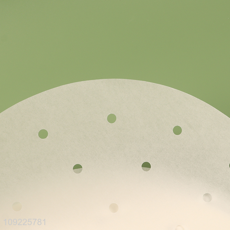 Good Quality 100PCS Round Non-Stick Bamboo Steamer Liners for Cooking & Baking