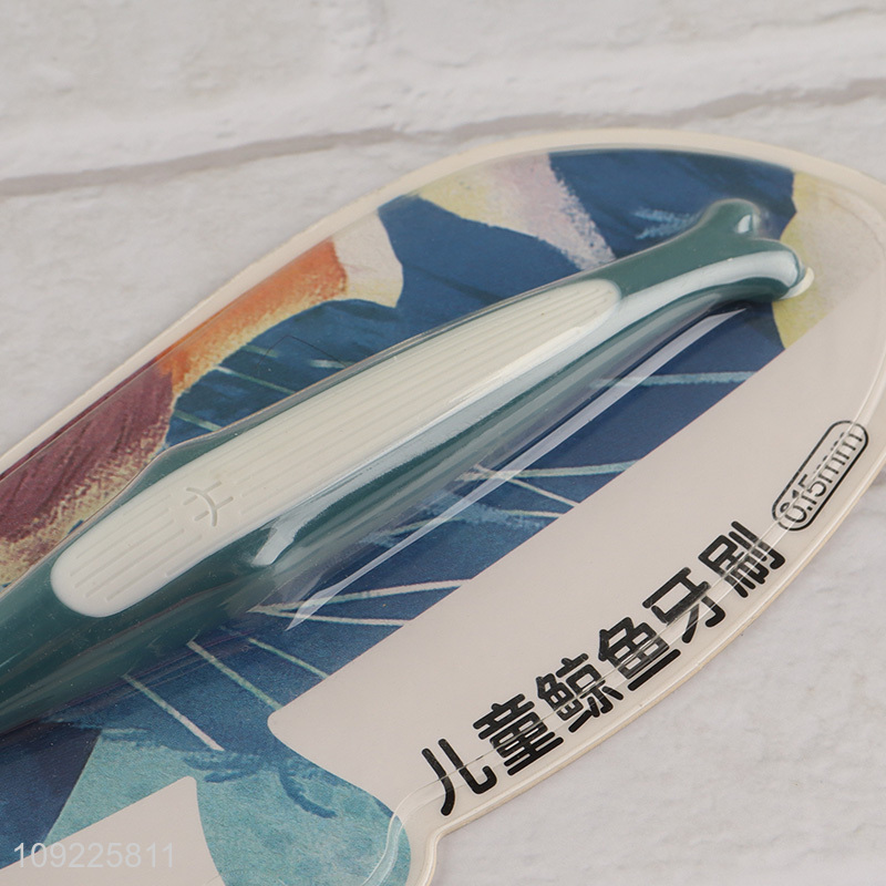 China factory children oral care soft bristle tooth cleaning toothbrush