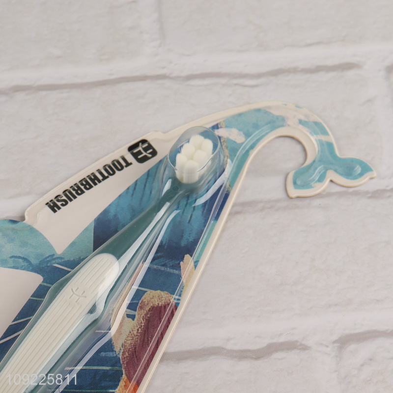 China factory children oral care soft bristle tooth cleaning toothbrush