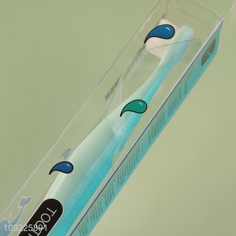 Good quality children whale tooth cleaning toothbrush for oral care