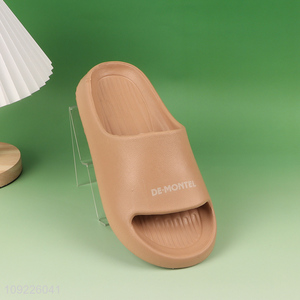 China Imports Pillow Slippers Non-Slip Thick Soled EVA Slippers for Men