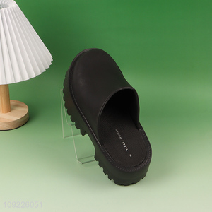 Wholesale Women's Platform Mules Slip On Non-Slip Thick Sole EVA Slippers