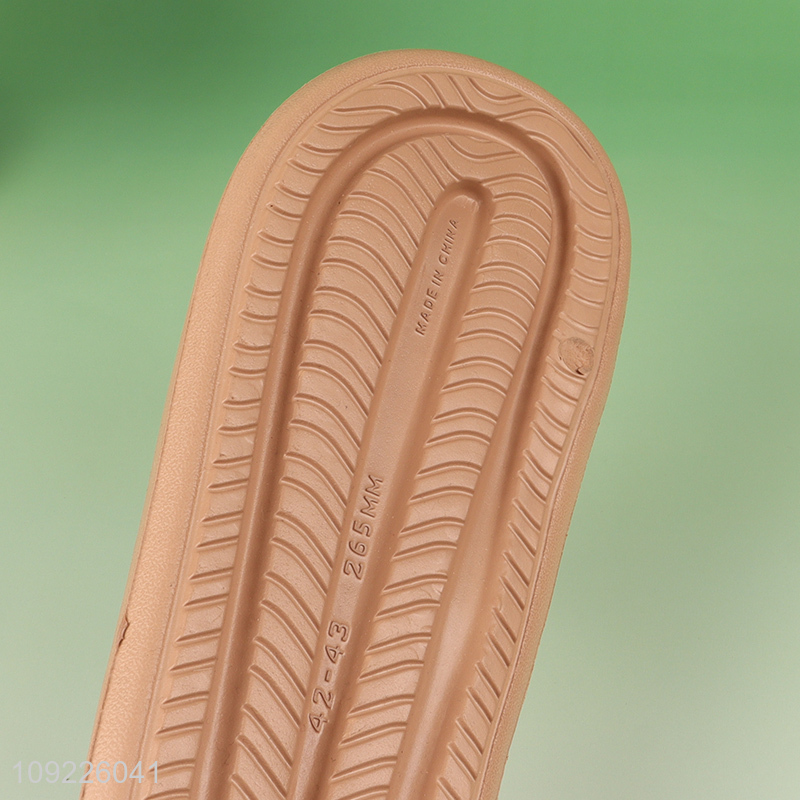 China Imports Pillow Slippers Non-Slip Thick Soled EVA Slippers for Men