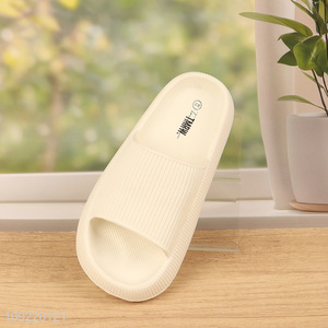 Hot Selling Women's Pillow Slippers Indoor Outdoor Non-Slip EVA Shower Slides