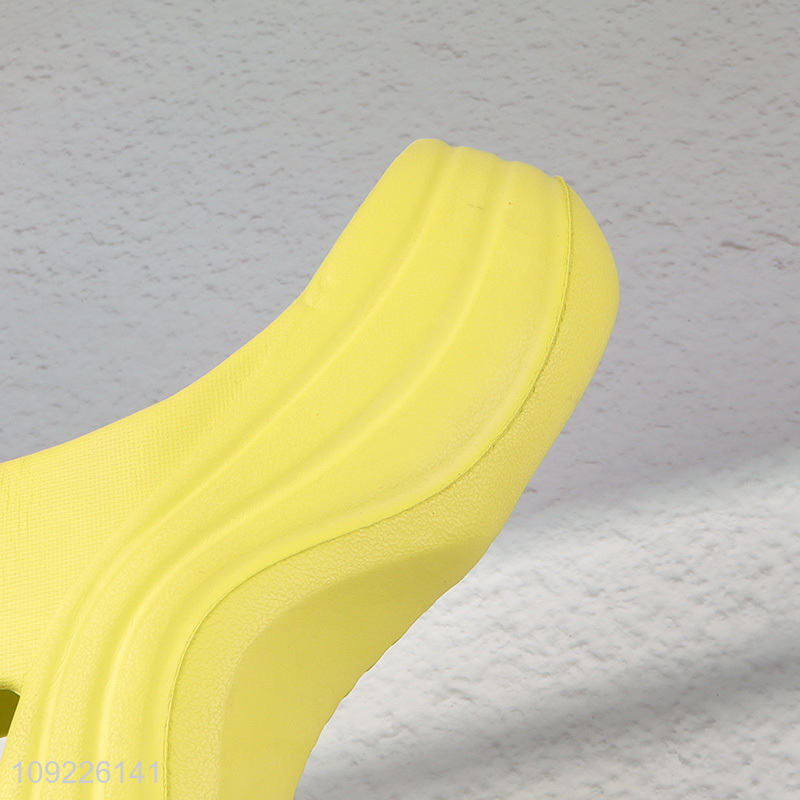 New Product Thick Solded EVA Slippers Platform Beach Slippers for Women